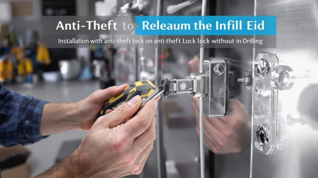 serrure antivol utilitaire sans perçage