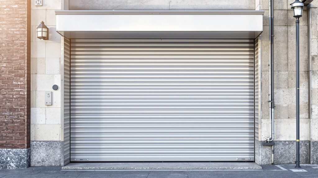 Rideaux métalliques pour les espaces commerciaux