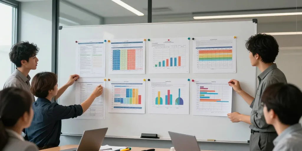 Imprimer ses tableaux Excel sur des tableaux magnétiques : la solution pour visualiser vos données