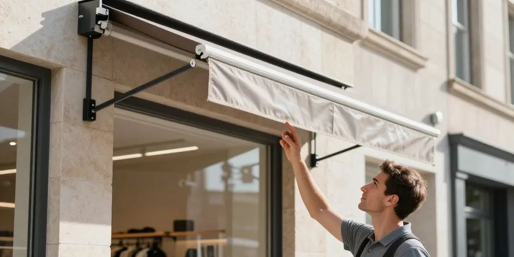 Store banne pour magasin : les 5 critères pour réussir son installation