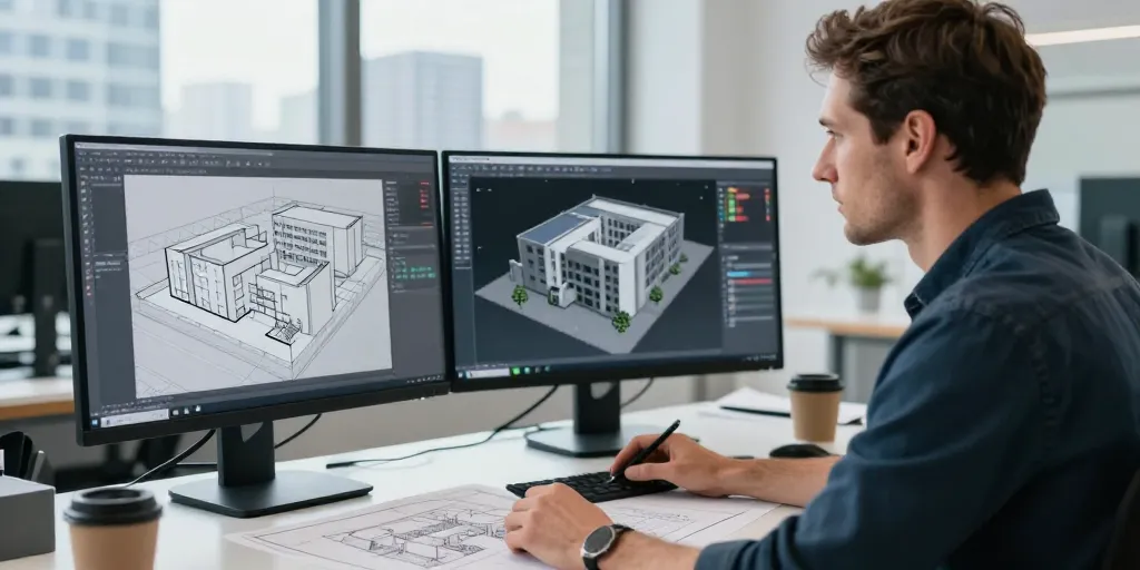 Logiciel architecture 3D : arrêtez de choisir le plus connu, choisissez celui qui correspond à votre réalité de travail